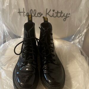 Dr. Martens Black Combat Boots